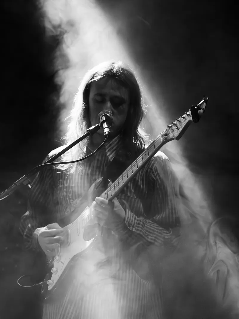 Fotografía en vivo de Noctilunio en recital