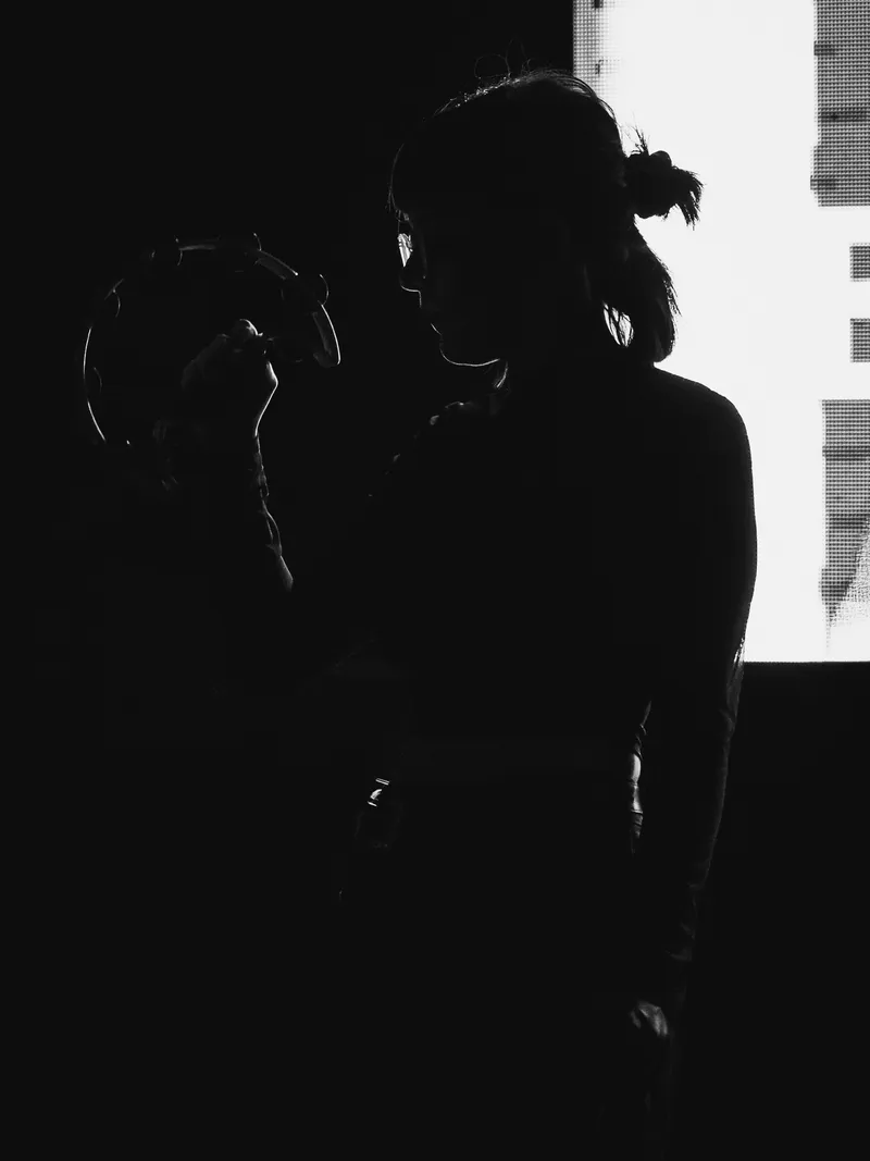 Fotografía en vivo de Borrosa en recital